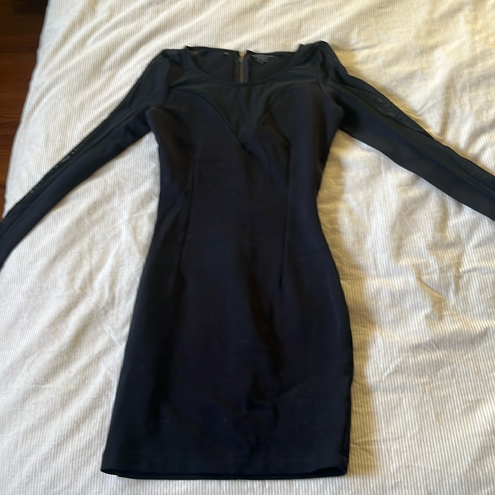 GUESS dress with mesh detail